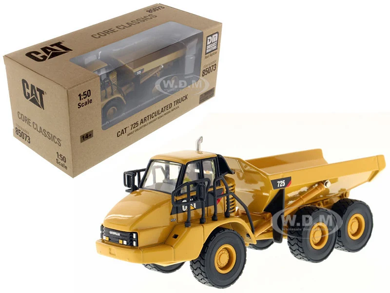 CAT Caterpillar 725 Articulated Truck with Operator "Core Classics Series" 1/50 Diecast Model by Diecast Masters - Construction Models