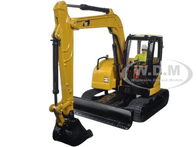 CAT Caterpillar 308C CR Excavator with Operator "Core Classics Series" 1/50 Diecast Model by Diecast Masters - Construction Models