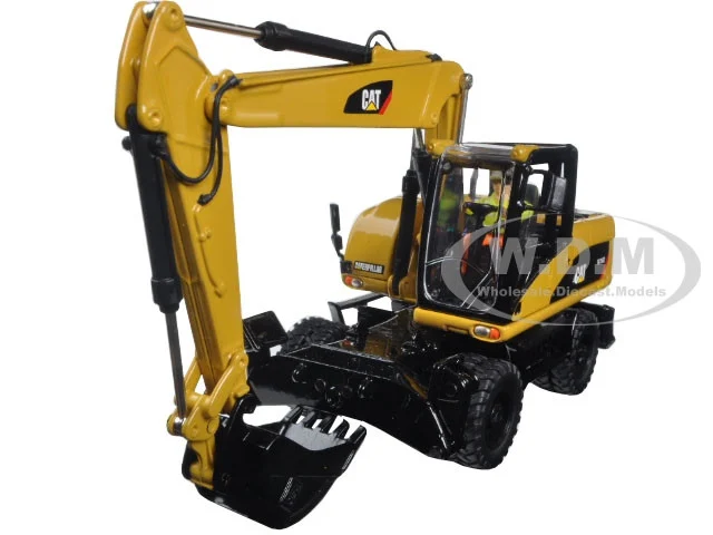 CAT Caterpillar M316D Wheel Excavator with Operator "Core Classics Series" 1/50 Diecast Model by Diecast Masters - Construction Models