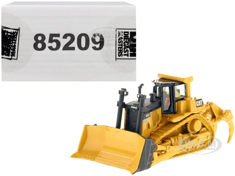 CAT Caterpillar D9T Track Type Tractor with Operator "High Line" Series 1/87 (HO) Diecast Model by Diecast Masters - Construction Models