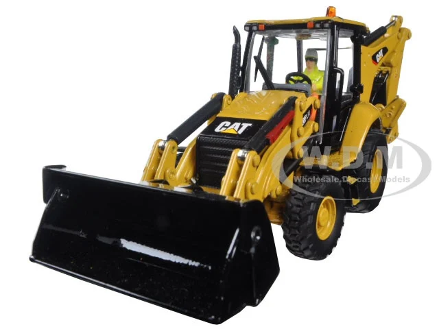 CAT Caterpillar 420F2 IT Backhoe Loader with Operator "High Line Series" 1/50 Diecast Model by Diecast Masters - Construction Models