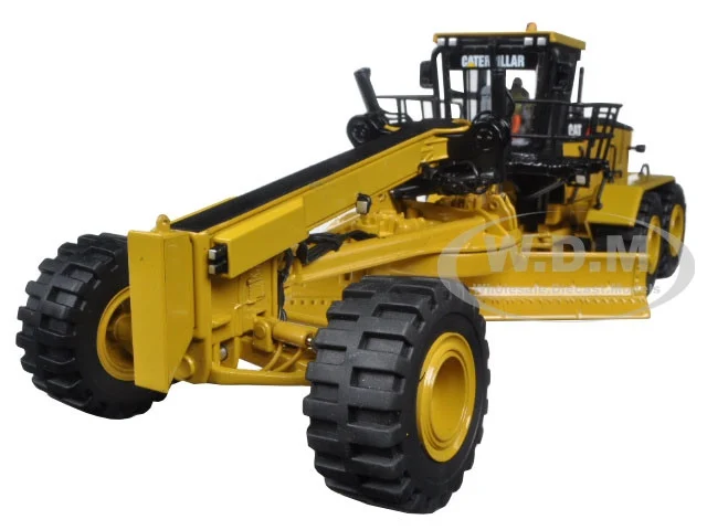 CAT Caterpillar 24M Motor Grader with Operator "Core Classics Series" 1/50 Diecast Model by Diecast Masters - Construction Models