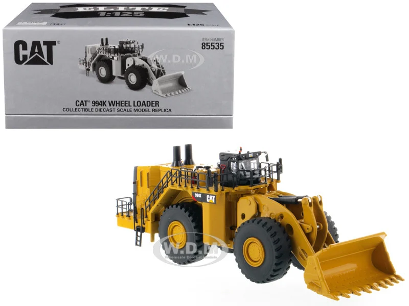 CAT Caterpillar 994K Wheel Loader "Elite Series" 1/125 Diecast Model by Diecast Masters - Construction Models