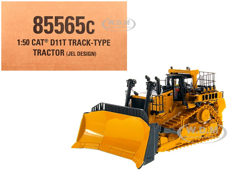 Cat Caterpillar D11T Track Type Tractor Dozer "JEL" Design with Operator "Core Classics" Series 1/50 Diecast Model by Diecast Masters - Construction Models
