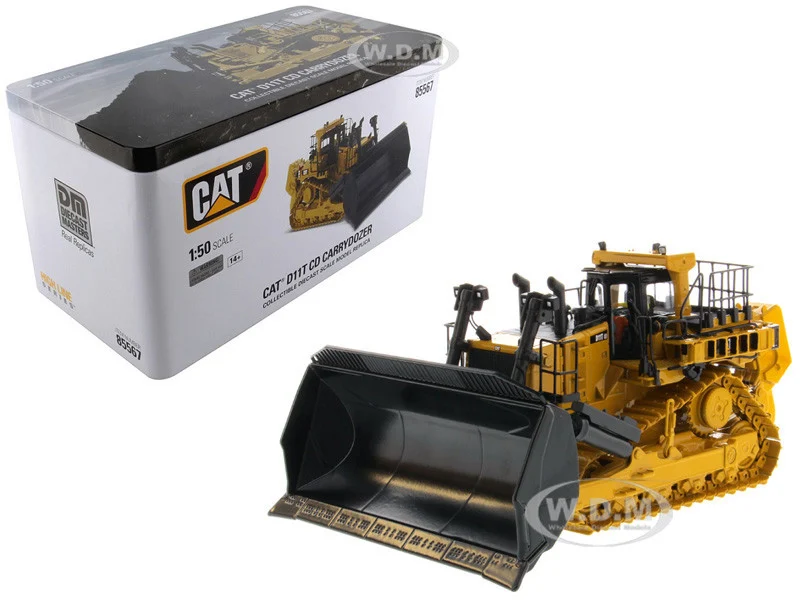 CAT Caterpillar D11T CD Carrydozer with Operator "High Line Series" 1/50 Diecast Model by Diecast Masters - Construction Models