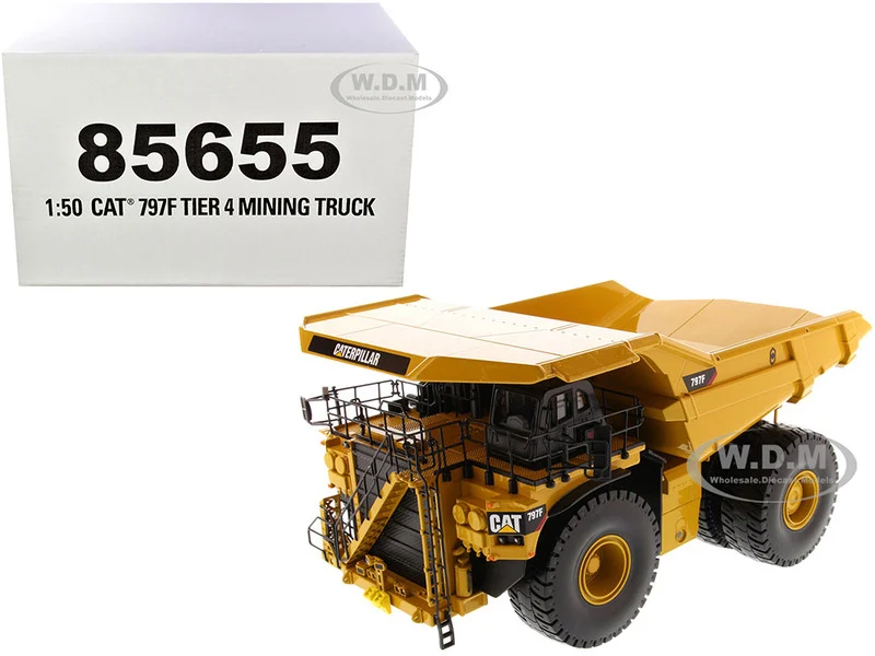 CAT Caterpillar 797F 4 Tier Mining Truck "High Line Series" 1/50 Diecast Model by Diecast Masters - Construction Models