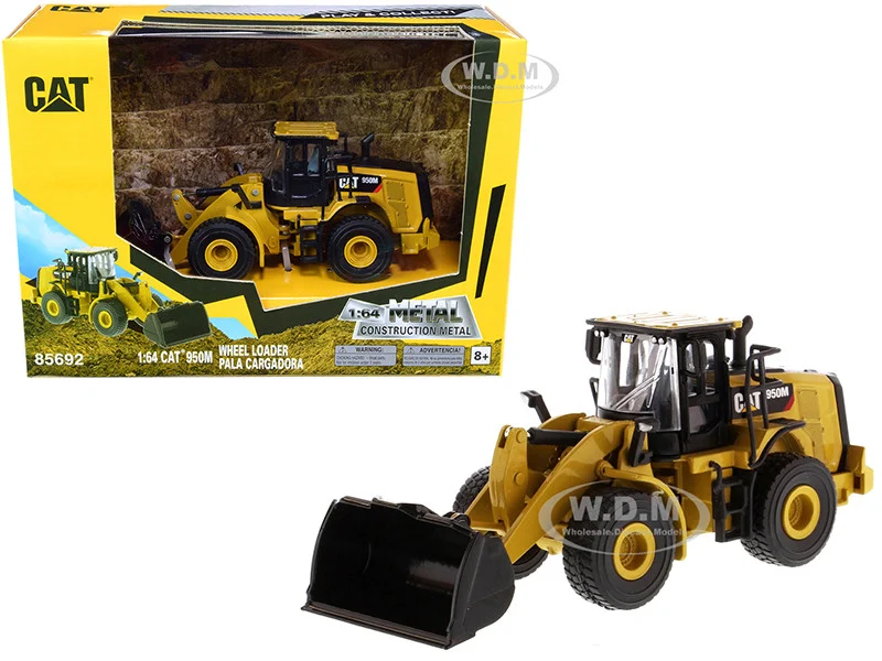 CAT Caterpillar 950M Wheel Loader "Play & Collect!" Series 1/64 Diecast Model by Diecast Masters - Construction Models