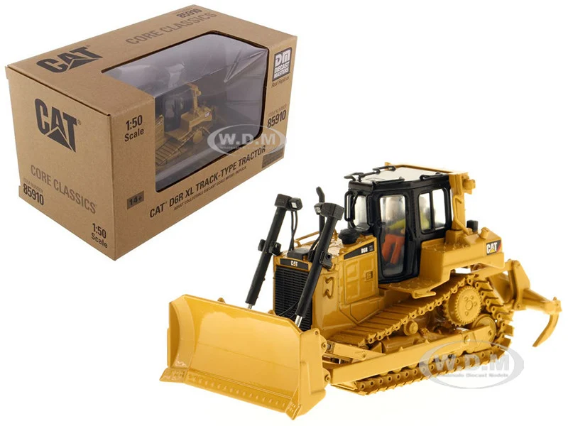 CAT Caterpillar D6R Track Type Tractor with Operator "Core Classics Series" 1/50 Diecast Model by Diecast Masters - Construction Models