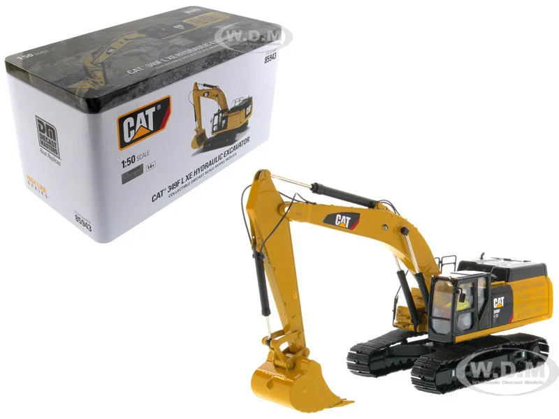 CAT Caterpillar 349F L XE Hydraulic Excavator with Operator "High Line" Series 1/50 Diecast Model by Diecast Masters - Construction Models