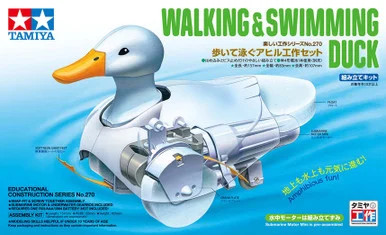 [PREORDER] Walking & Swimming Duck - Tamiya - TAM