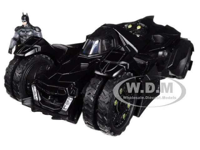 Arkham Knight Batmobile with Batman Diecast Figure 1/24 Diecast Model Car by Jada - Movie/TV Series Models