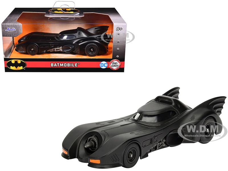 1989 Batman Batmobile 1/32 Diecast Model Car by Jada - Movie/TV Series Models