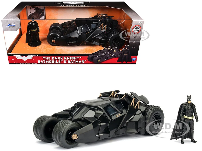 2008 "The Dark Knight" Tumbler Batmobile with Batman Diecast Figurine 1/24 Diecast Model Car by Jada - Movie/TV Series Models