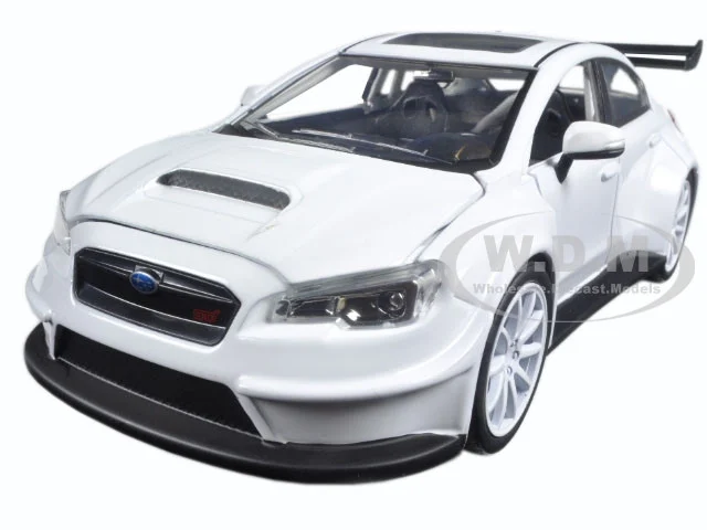 Mr. Little Nobody's Subaru WRX STI White "Fast & Furious F8: The Fate of the Furious" Movie 1/24 Diecast Model Car by Jada - Subaru Models