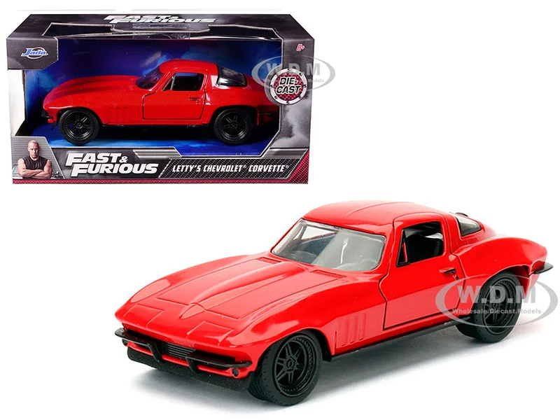 Letty's Chevrolet Corvette Fast & Furious F8 "The Fate of the Furious" Movie 1/32 Diecast Model Car by Jada - Chevrolet Models