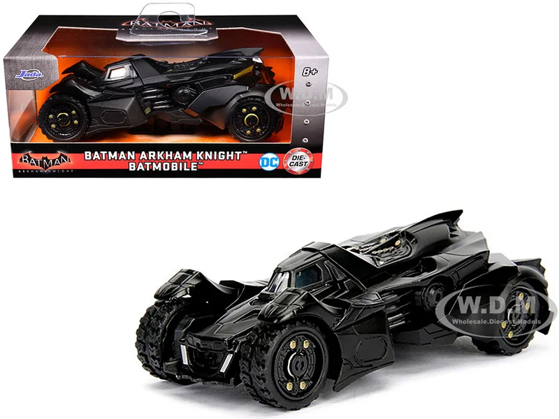 Batmobile Black "Batman: Arkham Knight" (2015) Video Game "Hollywood Rides" Series 1/32 Diecast Model Car by Jada - Movie/TV Series Models