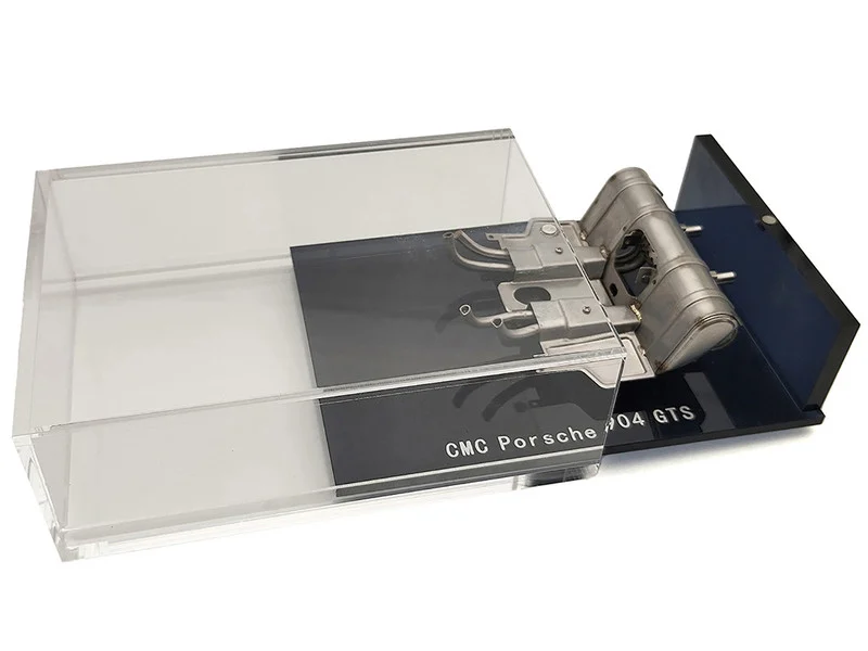 Street Exhaust for Porsche 904 Carrera GTS with Display Case 1/18 Diecast Model by CMC - Porsche Models