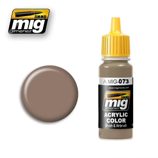 AMMO by Mig Jimenez 073 Acrylic Paint - Earth (17ml)