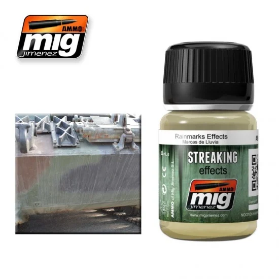 AMMO by Mig Jimenez 1208 Rainmarks Effects (Enamel, 35ml) - Hobby & Model Paints