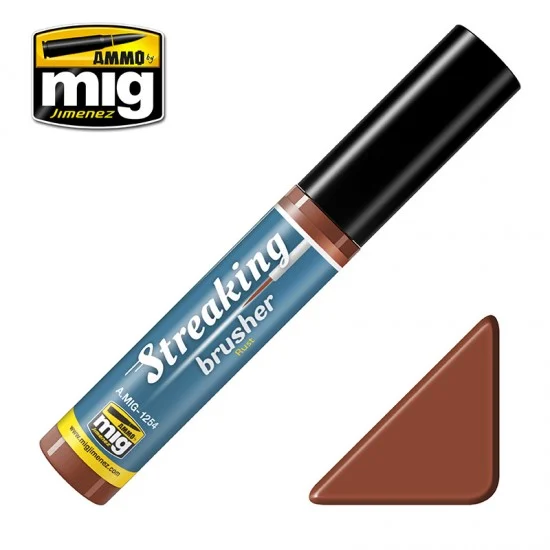AMMO by Mig Jimenez 1254 Streaking Brushers - Rust