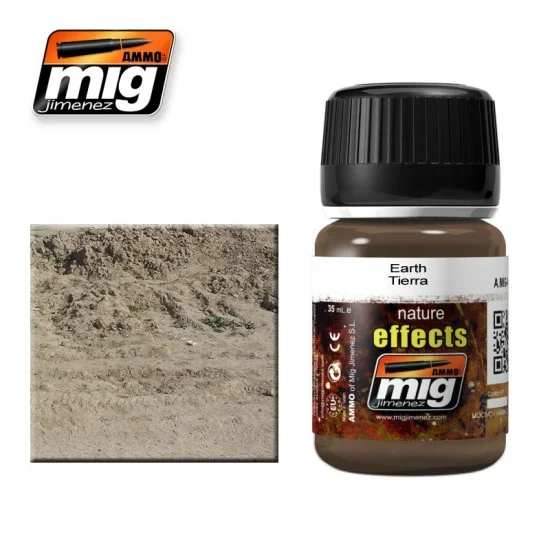 AMMO by Mig Jimenez 1403 Earth Effects (Enamel, 35ml) - Hobby & Model Paints