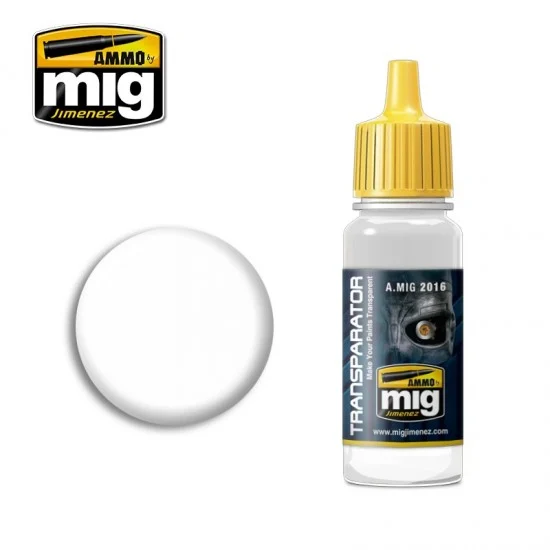 AMMO by Mig Jimenez 2016 Transparator 17ml - Hobby & Model Paints