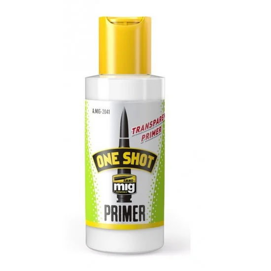 AMMO by Mig Jimenez 2041 One Shot - Transparent Primer (60ml)