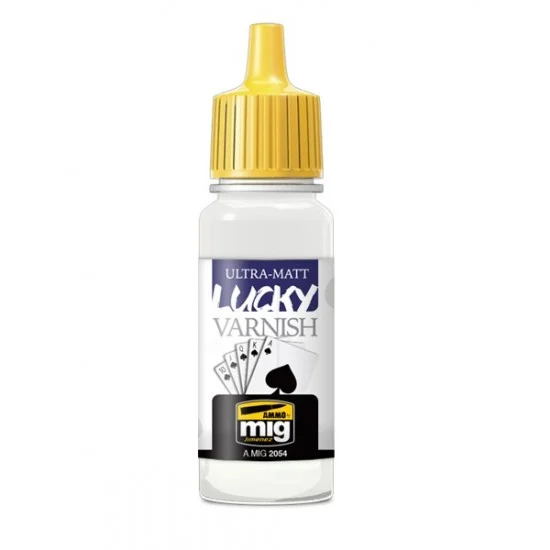 AMMO by Mig Jimenez 2054 Ultra-Matt Lucky Varnish (17ml)