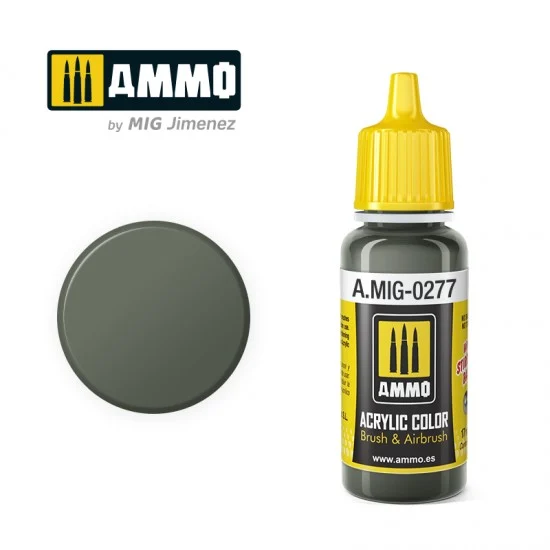 AMMO by Mig Jimenez 277 Acrylic Paint - FS34159 Green Grey (17ml)
