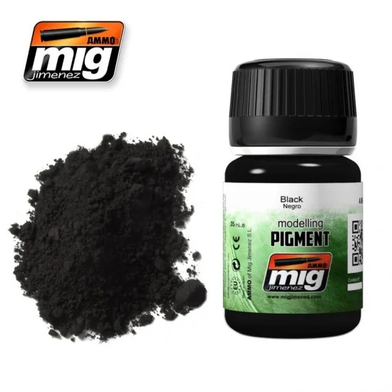 AMMO by Mig Jimenez 3001 Pigment - Black (35ml)