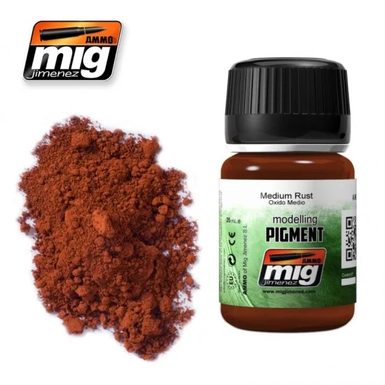 AMMO by Mig Jimenez 3005 Pigment - Medium Rust (35ml)