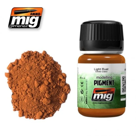 AMMO by Mig Jimenez 3006 Pigment - Light Rust (35ml)