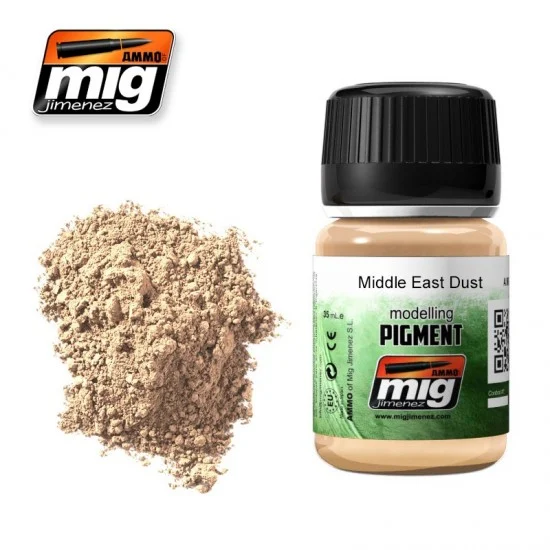 AMMO by Mig Jimenez 3018 Pigment - Middle East Dust (35ml)