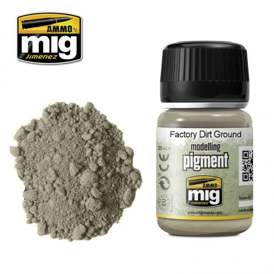 AMMO by Mig Jimenez 3030 Pigments - Factory Dirt Ground (35ml)