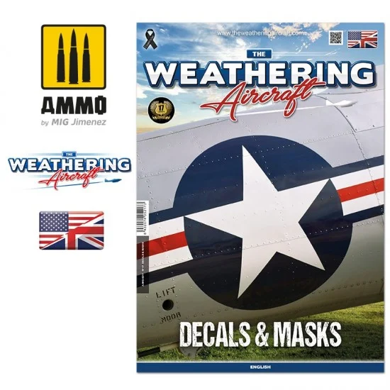 The Weathering Magazine 5217 The Weathering Aircraft Issue 17 Decals & Masks (English) - Modelling Publication