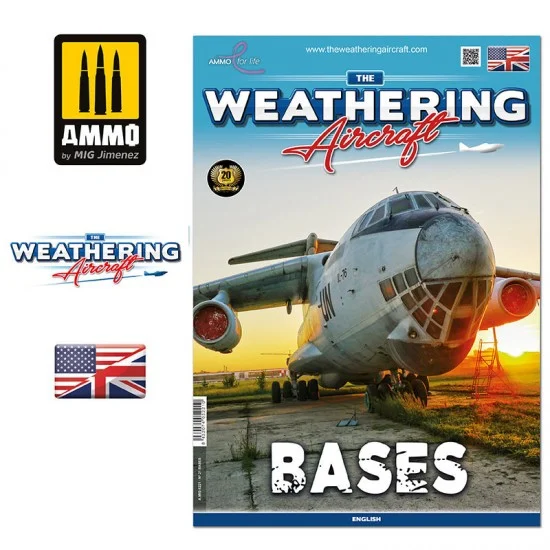 AMMO by Mig Jimenez 5221 The Weathering Aircraft Vol. 21 Bases (English) - Modelling Publication