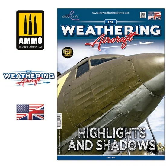 The Weathering Magazine 5222 The Weathering Aircraft Issue 22 Highlights & Shadows (English, soft cover, 64 pages) - Modelling Publication