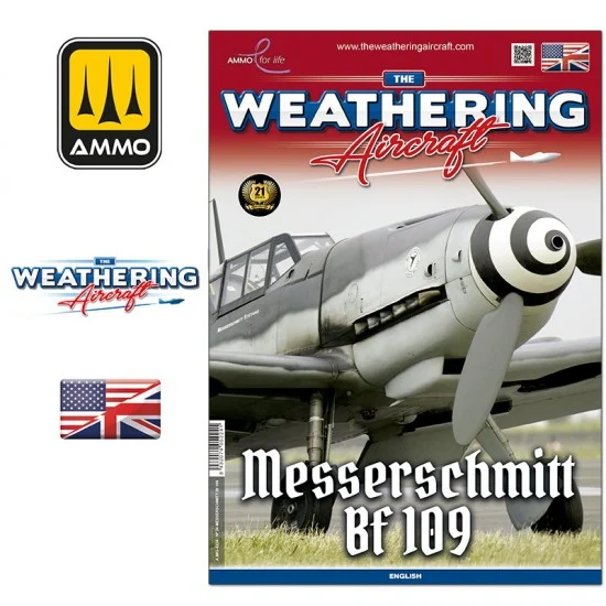 The Weathering Magazine 5224 The Weathering Aircraft Vol.24 - Messerschmitt Bf 109 (English, 64 pages)