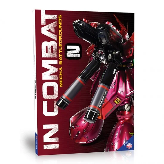 AMMO by Mig Jimenez 6026 Colour Book - In Combat Vol.2: Mecha Battlegrounds (Gunpla, English, 120 pages)
