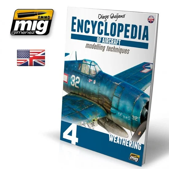 AMMO by Mig Jimenez 6053 Encyclopedia of Aircraft Modelling Techniques - Vol.4: Weathering