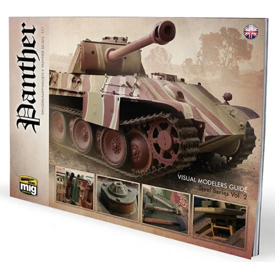 AMMO by Mig Jimenez 6092 Panther - Visual Modellers Guide (English, 62pages)