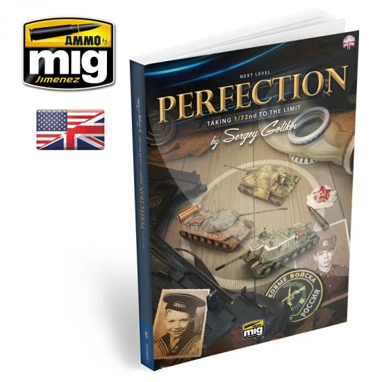 AMMO by Mig Jimenez 6122 Next Level: Perfection - Taking 1/72 Scale to The Next Level (English, 176 pages)