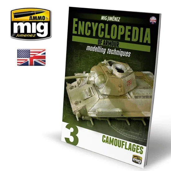 AMMO by Mig Jimenez 6152 Encyclopedia of Armour Modelling Techniques - Vol.3 - Camouflages (English)