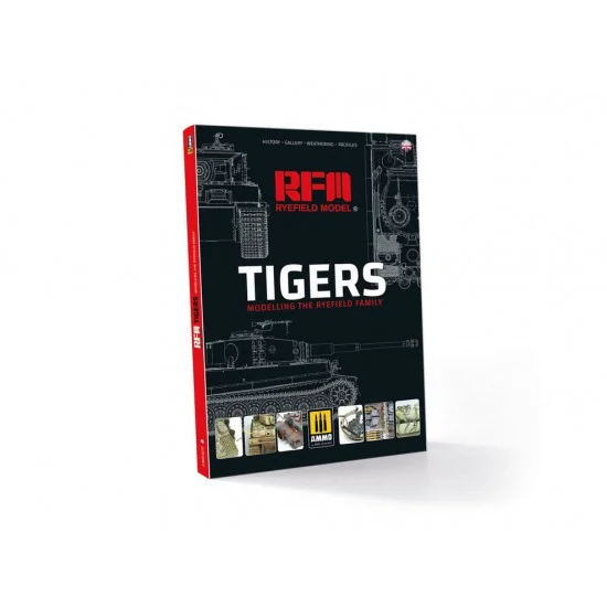 AMMO by Mig Jimenez 6273 Tigers - Modelling the Ryefield Family (English, 220 pages)
