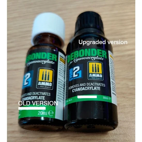 AMMO by Mig Jimenez 8036 Debonder - Removes & Deactivates Cyanoacrylate Adhesive (30ml)