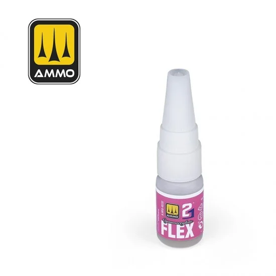 AMMO by Mig Jimenez 8232 Elastic and Flexible Cyanoacrylate Glue (10g) - Hobby Tools & Supplies