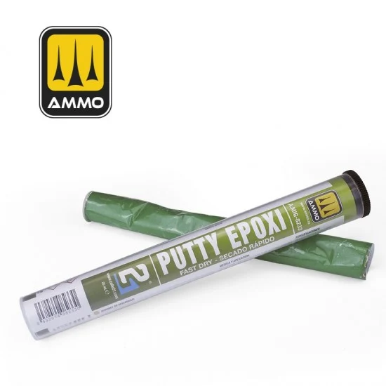 AMMO by Mig Jimenez 8233 Putty Epoxi Fast Dry (25ml plastic tube) - Hobby Tools & Supplies