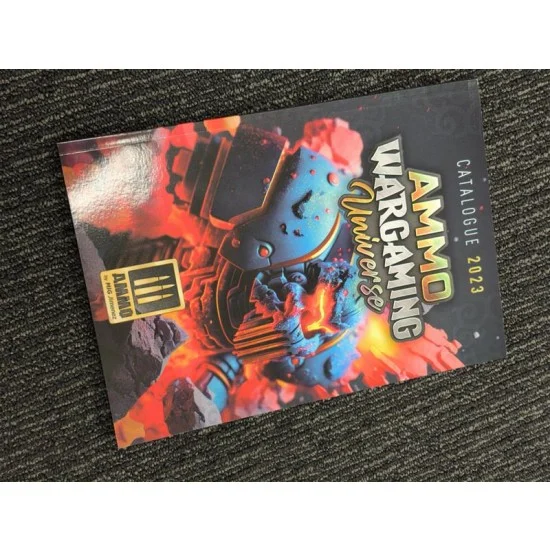 AMMO by Mig Jimenez 8304-23 Catalogue 2023 AMMO Wargaming Universe (English, Spanish, 103 pages)