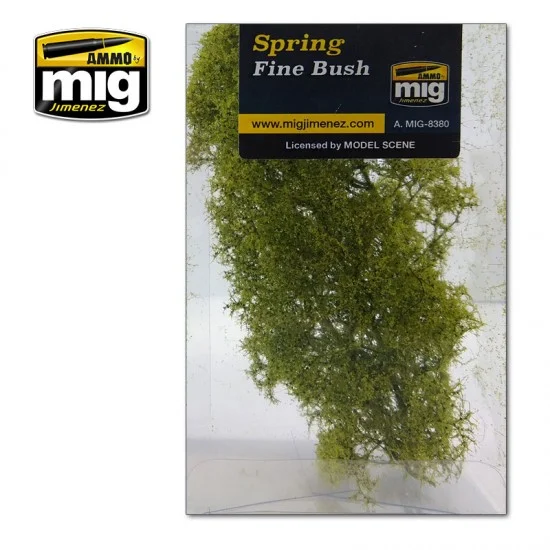 AMMO by Mig Jimenez 8380 Fine Bush - Spring (bright green colour)
