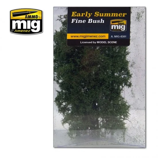 AMMO by Mig Jimenez 8381 Fine Bush - Early Summer (dark green colour)
